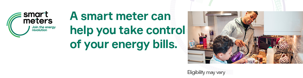 a smart meter can help you take control of your energy bills